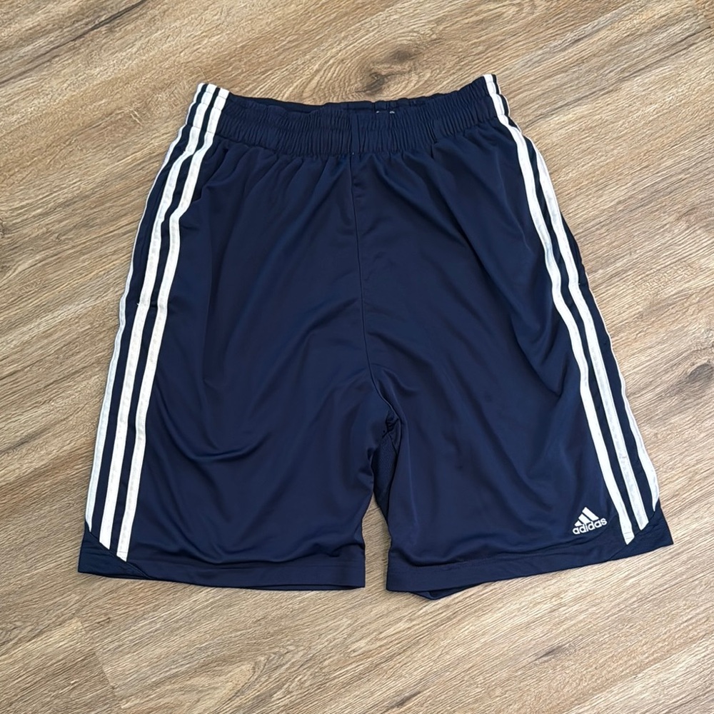 Adidas Men's Dark Blue Sports Shorts
